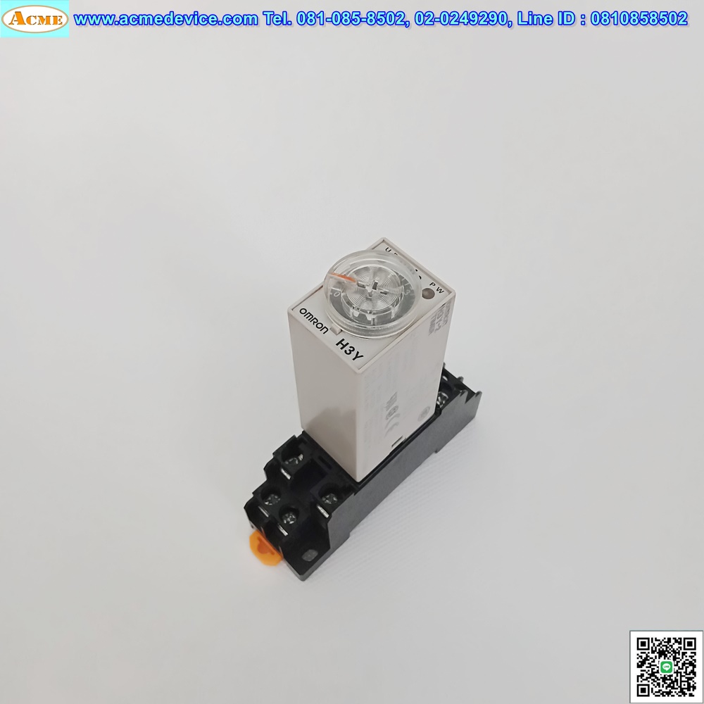 Timer Omron รุ่น H3Y-2, 5 min, 100-120V