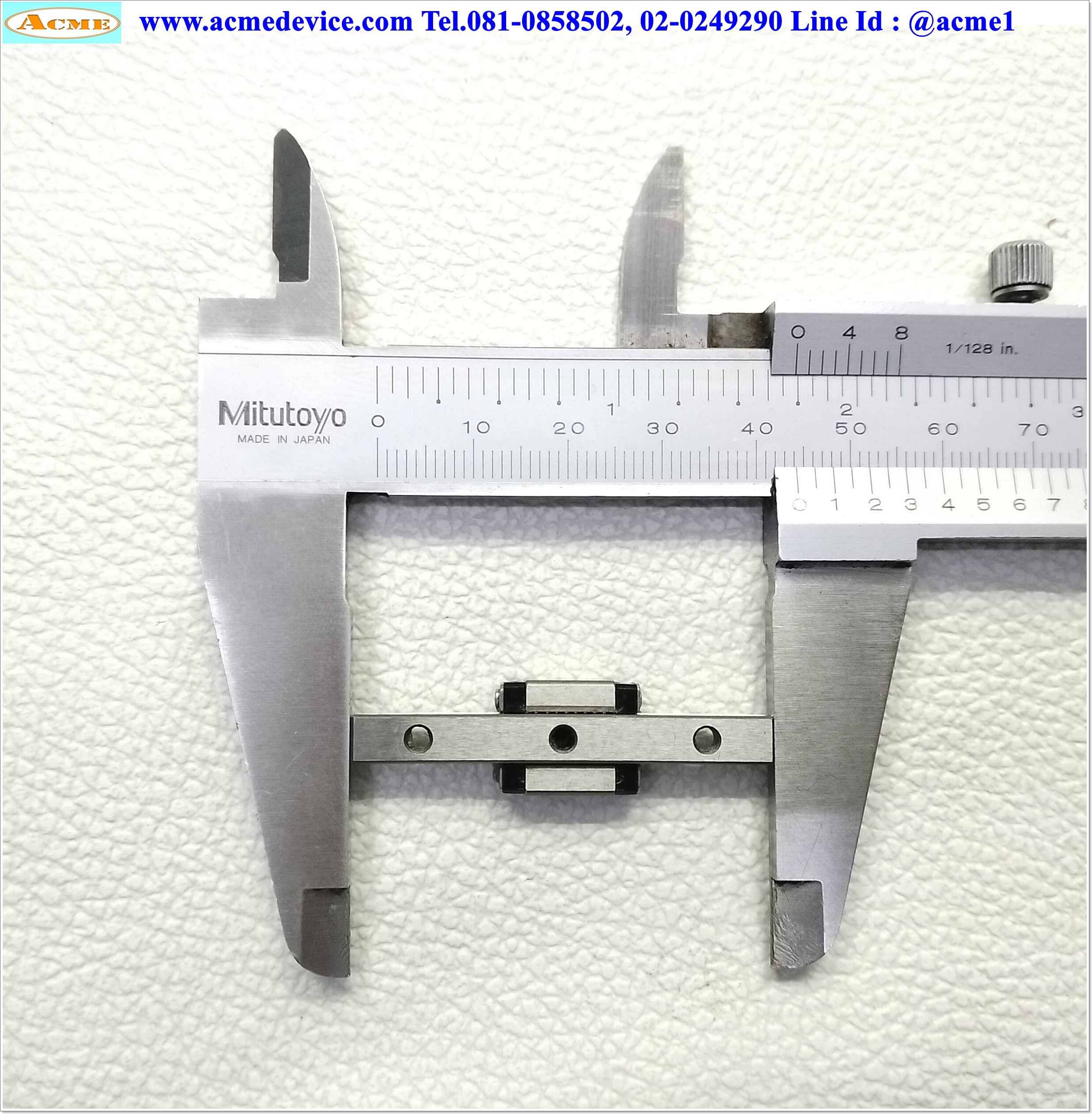 Linear Block and Rail IKO รุ่น PS2, ขนาดรางสไลด์ 5 mm. x 44 mm.