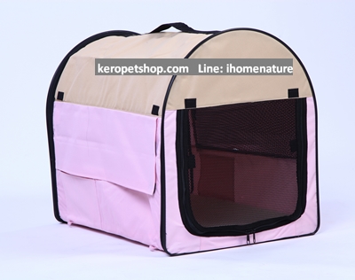 กรงสุนัข คอกสุนัข สัตว์เลี้ยง พับได้ Type A Size M :36x46x41 ซม.(กว้างxยาว xสูง)