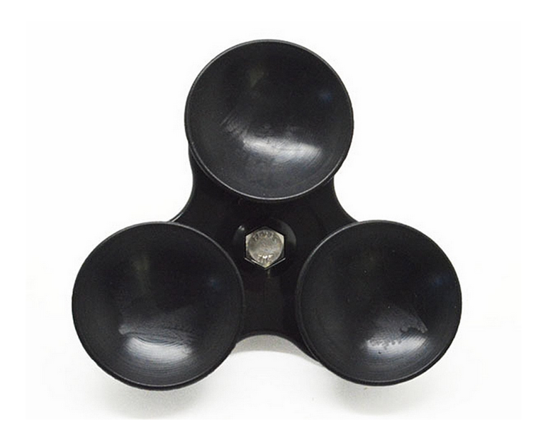 Gopro Suction Cup Mount (ถ้วยดูดกระจก 3จุด พร้อมน๊อตสกรู)