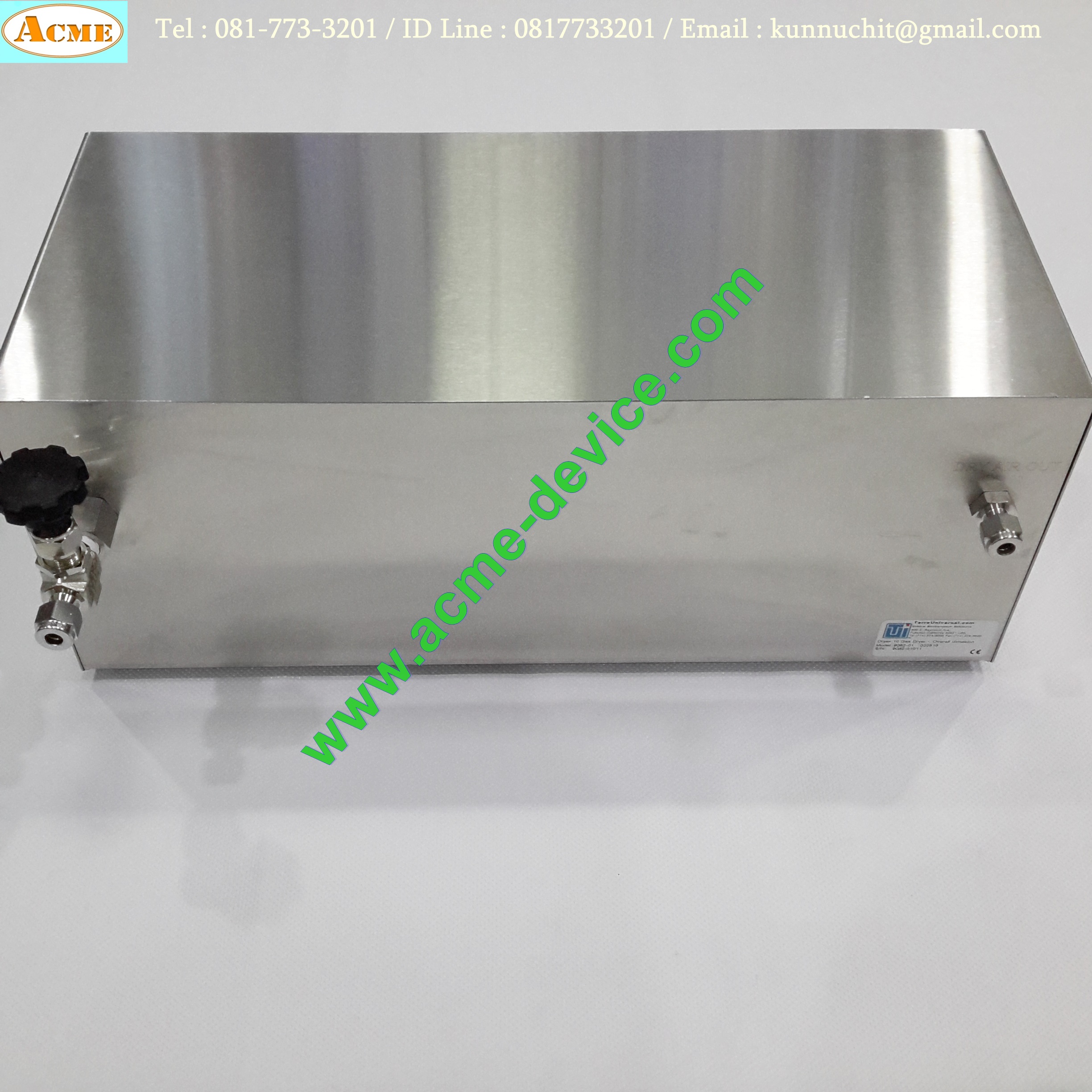 Dryex 10 Gas Dryer Overall dimesion Terra Universal รุ่น 9082-01 (ใหม่ไม่มีกล่อง)