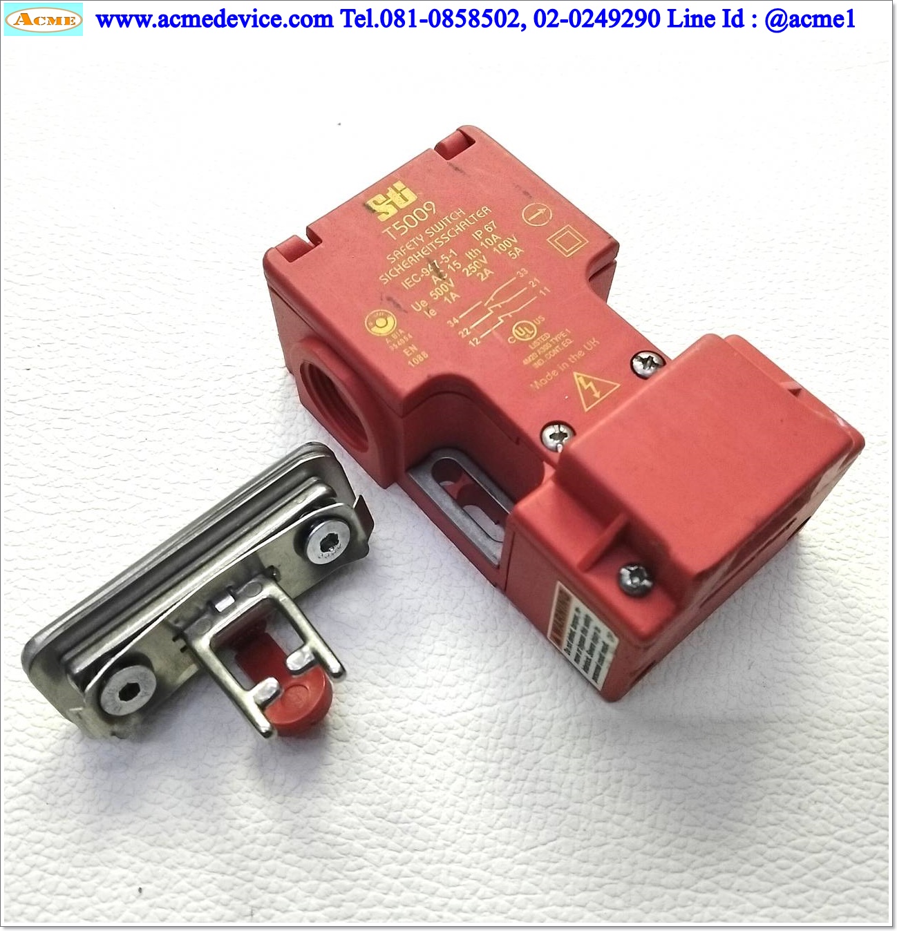 Safety Switch Omron (Sti) รุ่น T5009, 2NC, 1NO