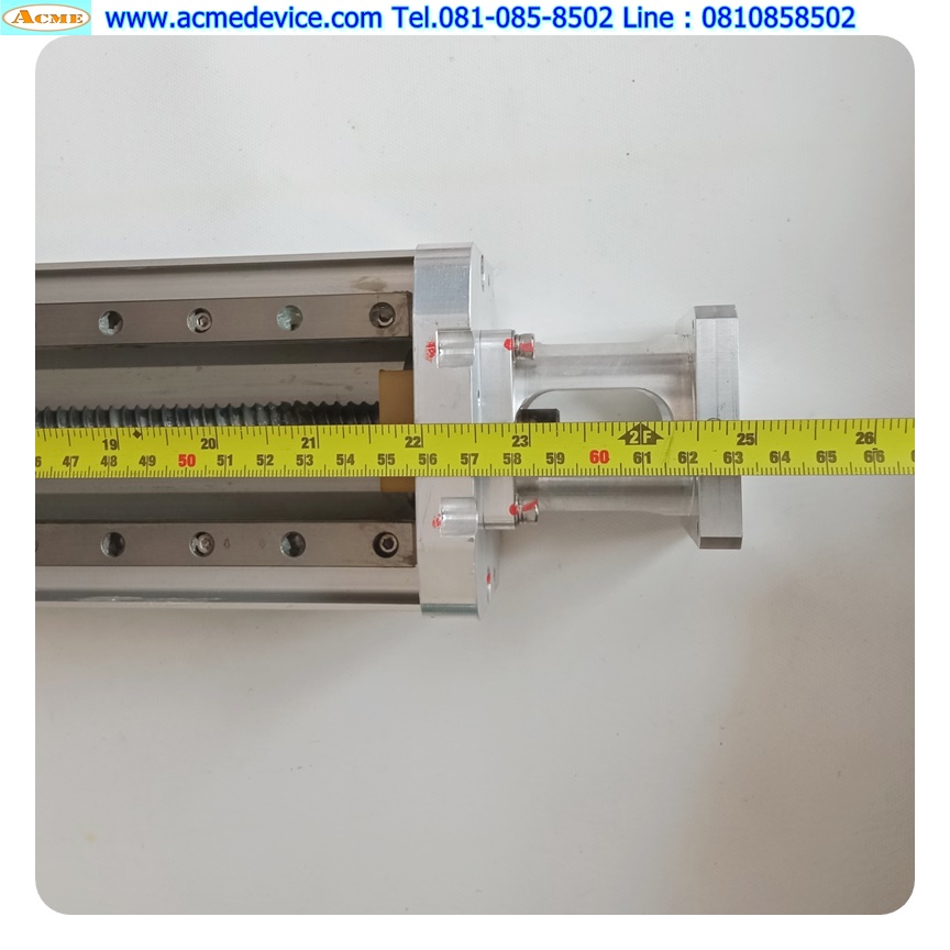 แกนสำเร็จรูป Ball Screw ขนาด 110 mm. x 630 mm., Stroke 405 mm., Pit 16 mm. + Linear 540 mm.