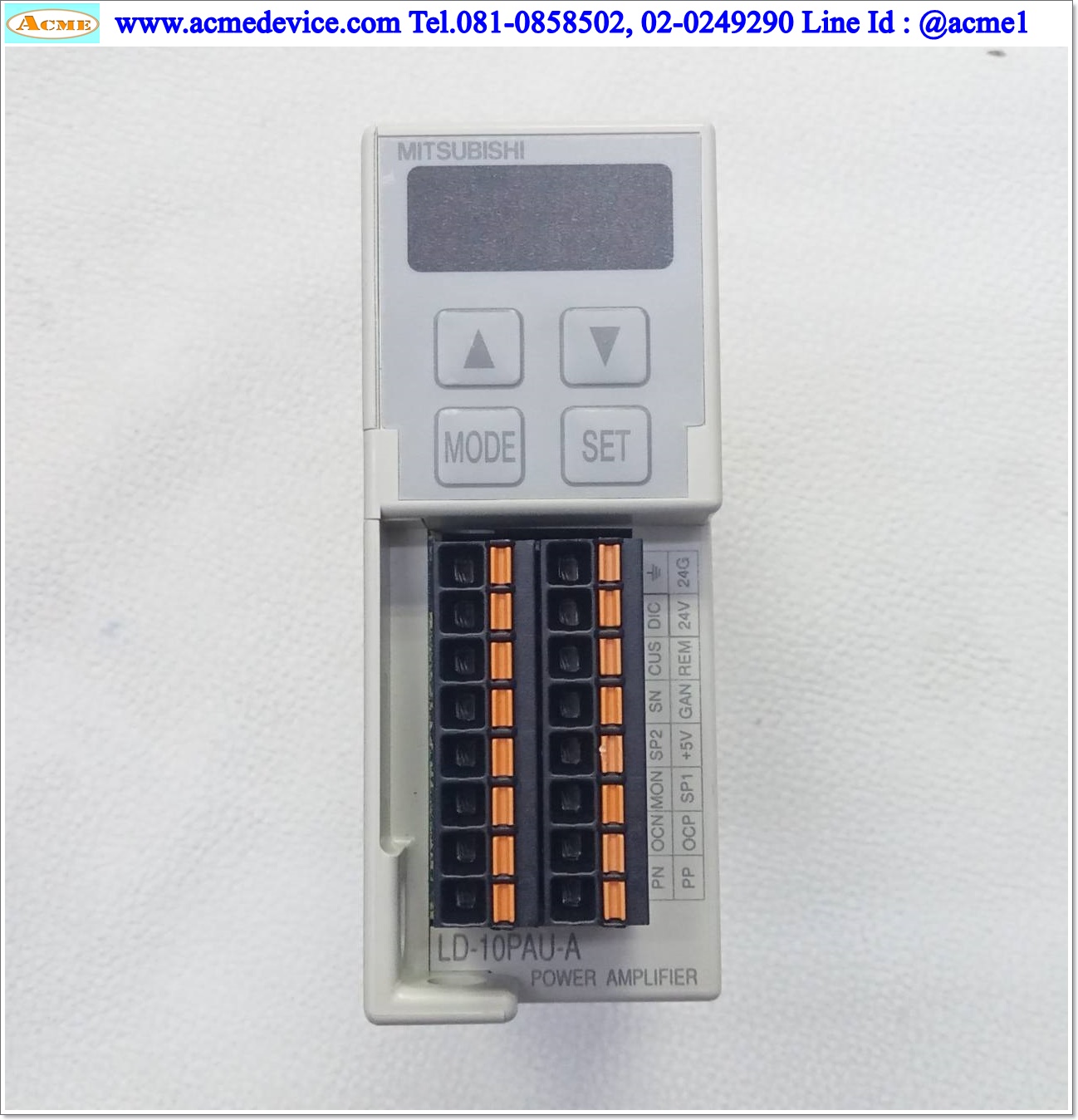 Tension, Power Amplifier Mitsubishi รุ่น LD-10PAU-A & Powder Clutch ZKG-100AN, 24Vdc, 10Nm