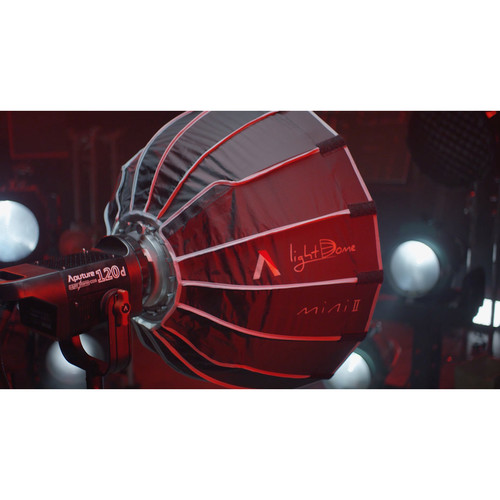 Aputure Light Storm LS C120D II LED Light Kit with (V-Mount,A Mount ) Battery Plate