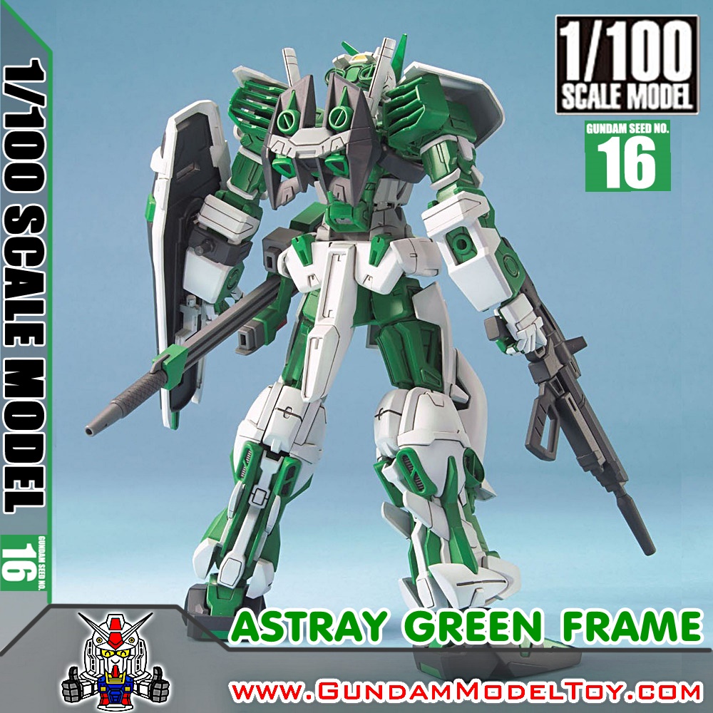 1/100 SCALE MODEL GUNDAM ASTRAY GREEN FRAME กันดั้ม แอสเทรย์ กรีน เฟรม