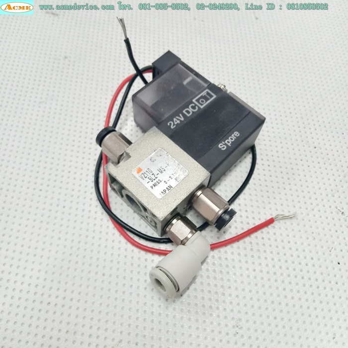 Solenoid Valve SMC รุ่น VZ110-5LZ-M5-F, 24VDC