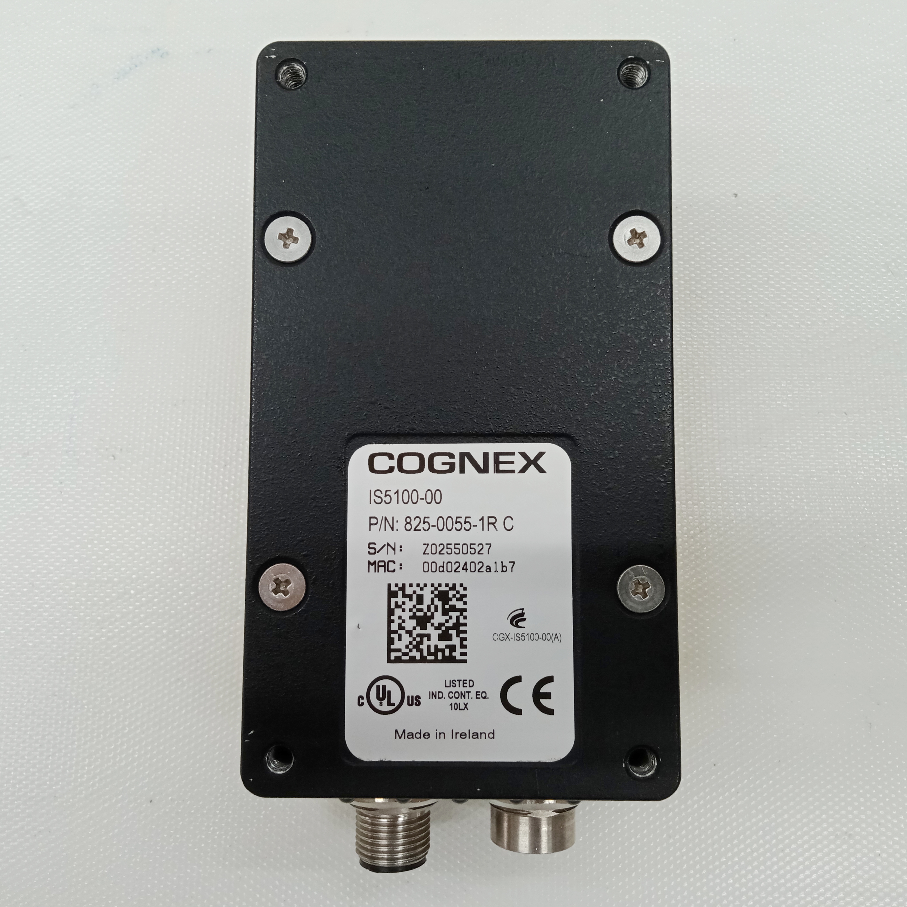 Camera COGNEX รุ่น IS5100-00 Rev.G & Computar 16 mm., 1:1.4 2/3