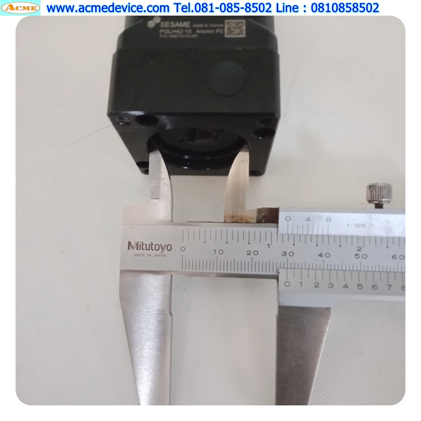 Gear Head Sesame รุ่น PGLH42-10, Ratio 7:1, (เพลาเข้า 8 mm., ออก 13 mm.), for 100w