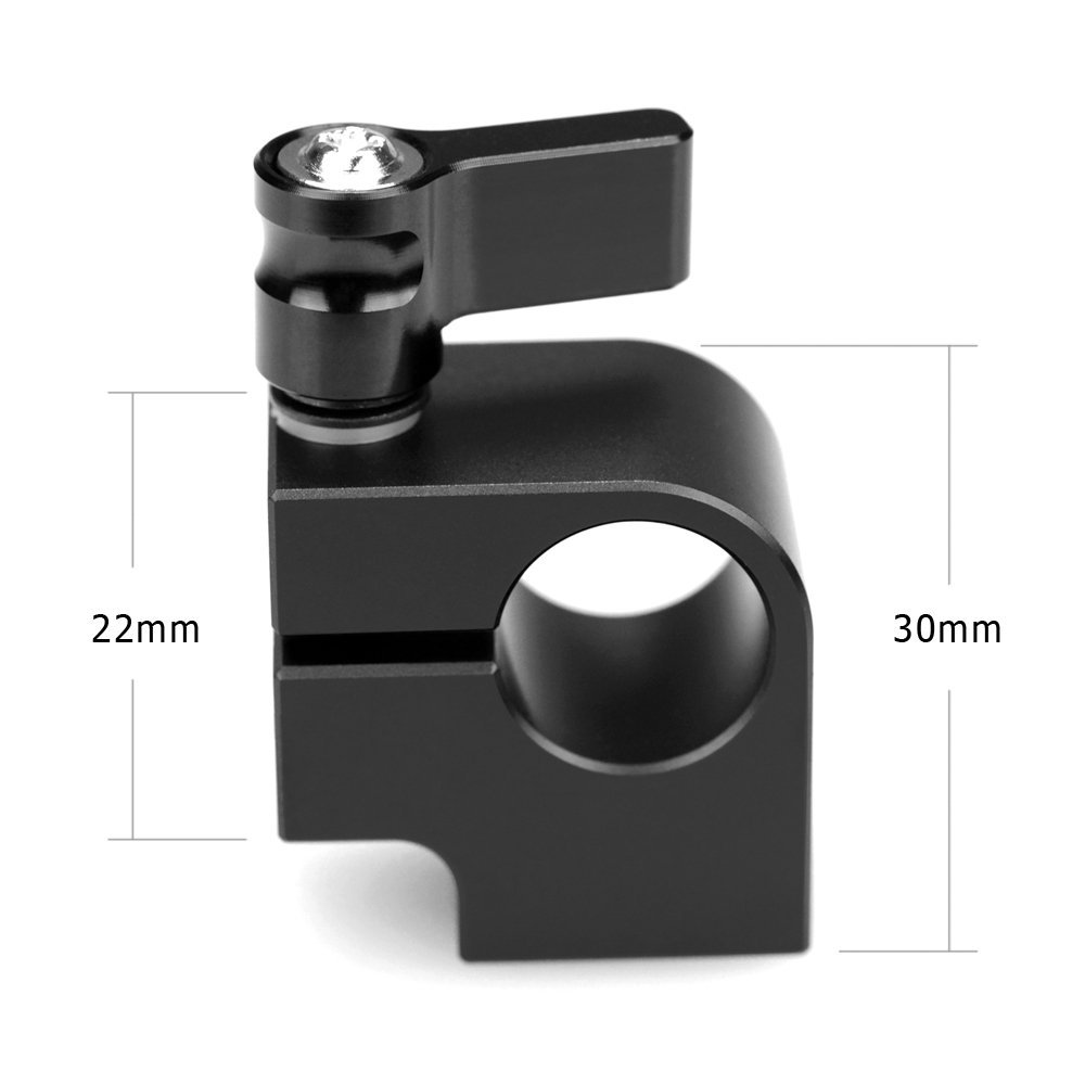 SMALLRIG® Single Rod Clamp - 15mm (2 thread) 842