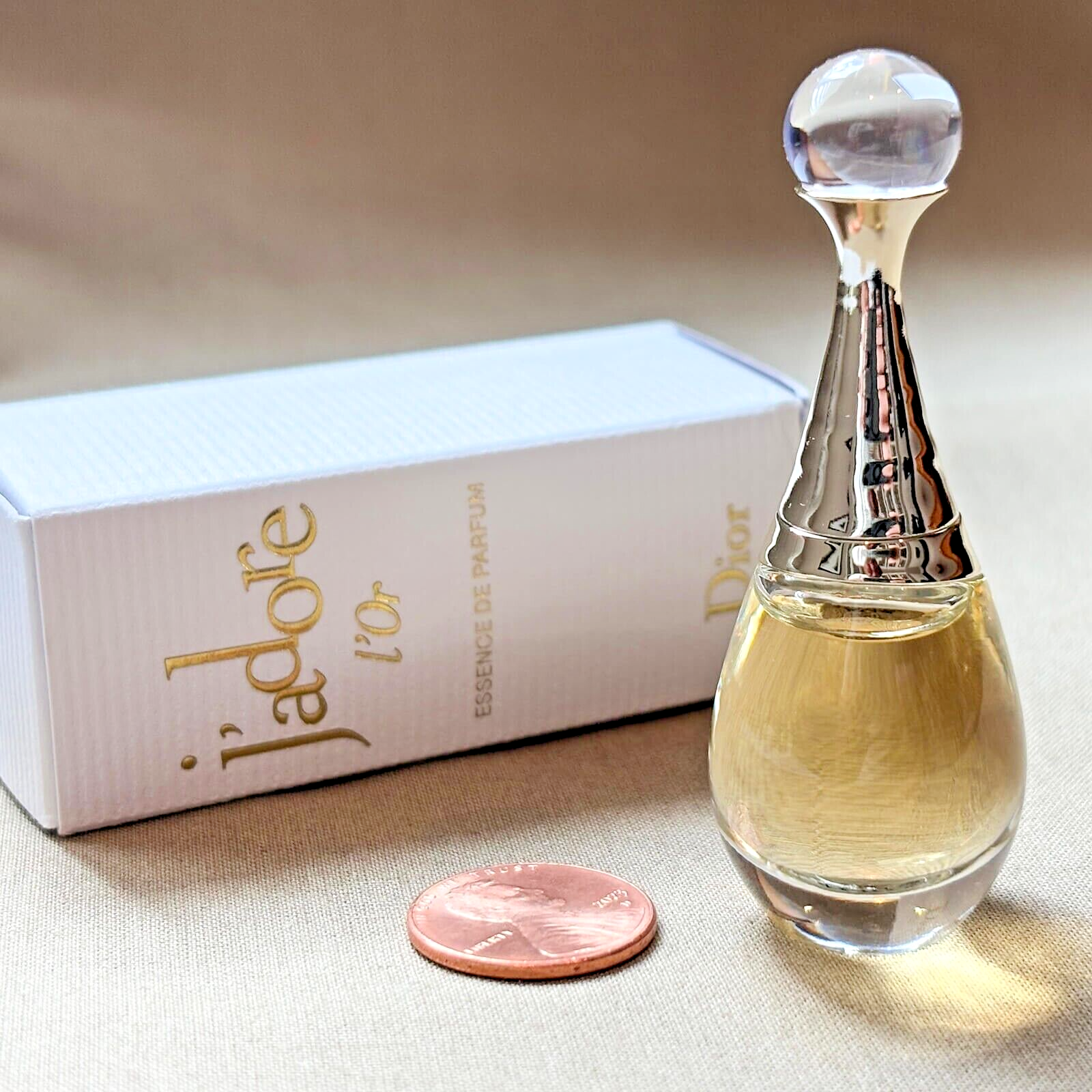 น้ำหอมมินิ Dior Jadore L'or essence de parfum 3.5ml mini ขนาดมินิ