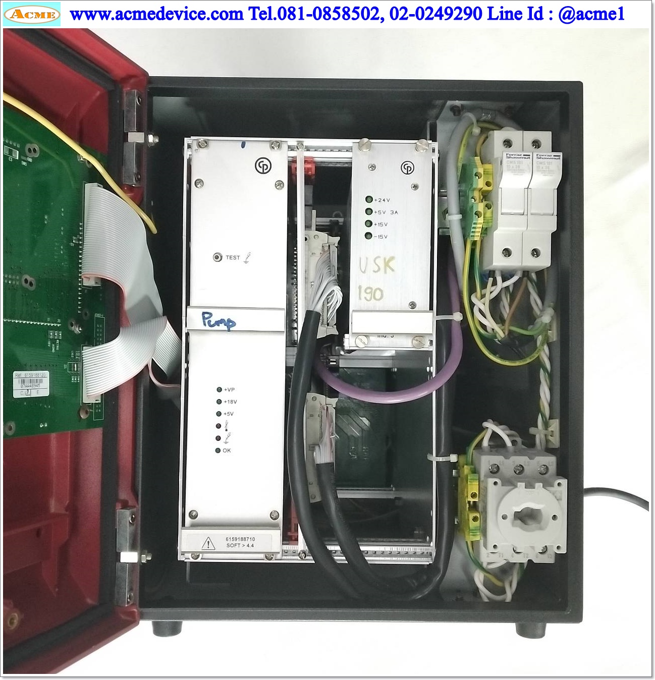 Auto Screw Desoutter รุ่น 8293, TWINCVI II & EM51-20J, Max. Torque 135 Nm., 115/230V, 1KVA