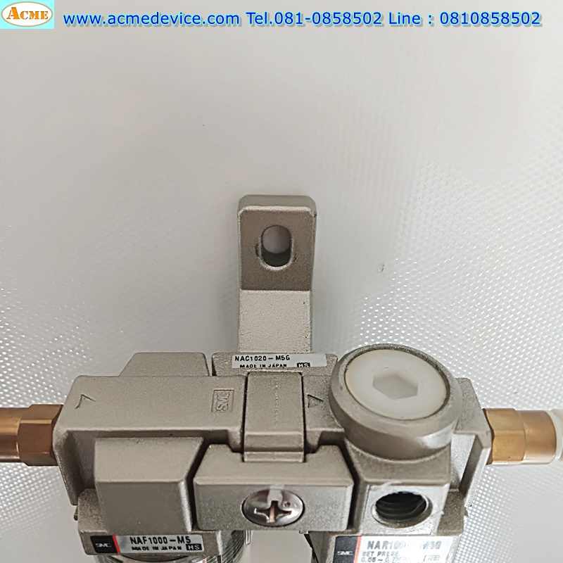 Regulator SMC รุ่น NAF1000-M5 + NAR1000-M5G + NAC1020-M5G