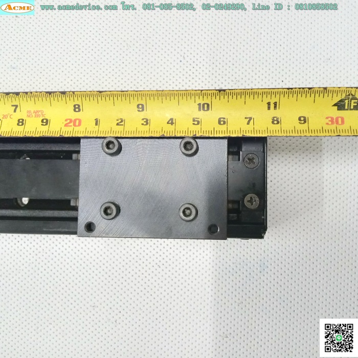 แกนสําเร็จรูป Ball Screw ??? รุ่น ???, ขนาด 55 mm x 275 mm, Stroke 165 mm, Pit 10, แกนโต 8
