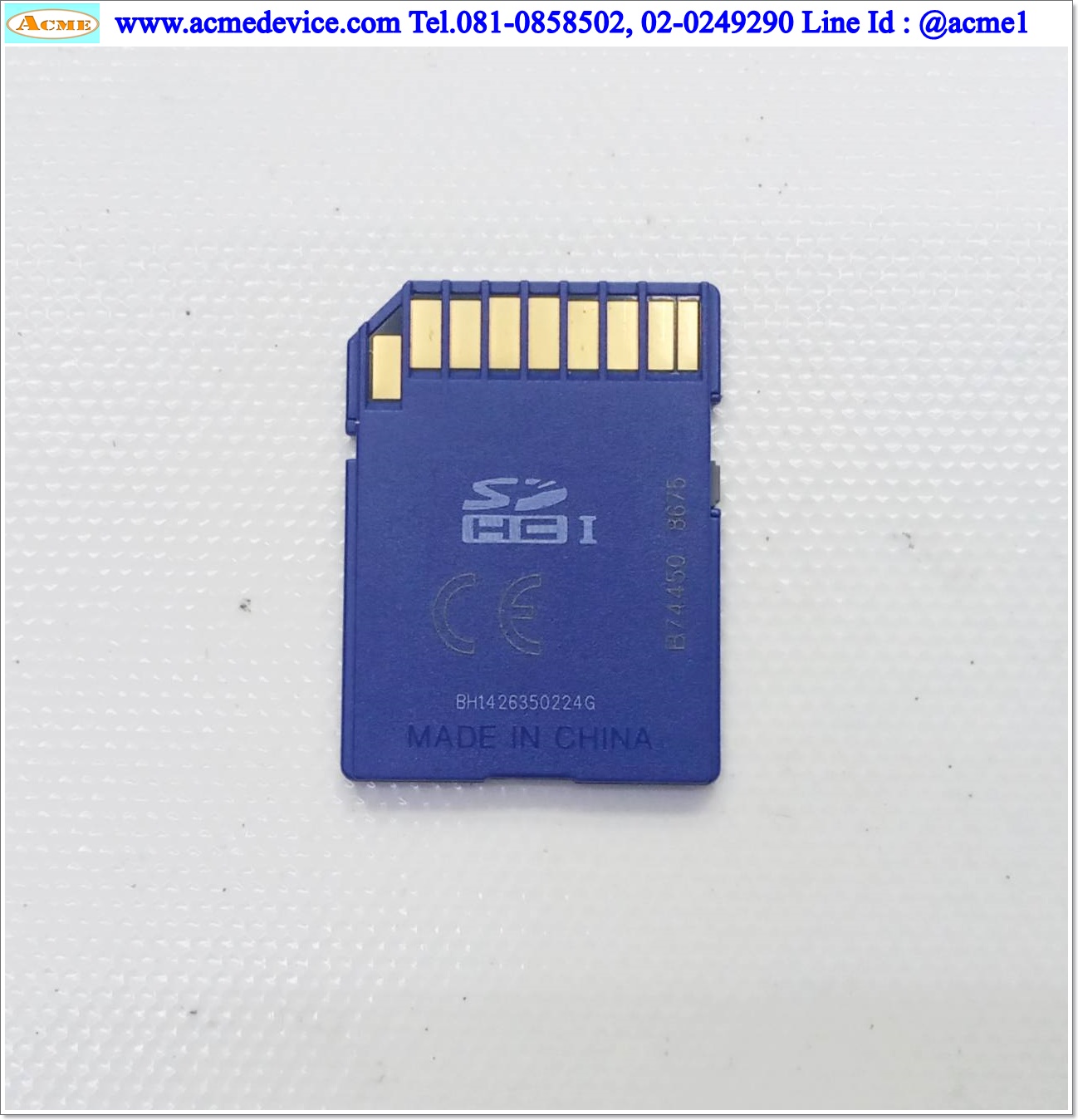 Memory Card Transcend รุ่น SDHC, 4GB, class 4