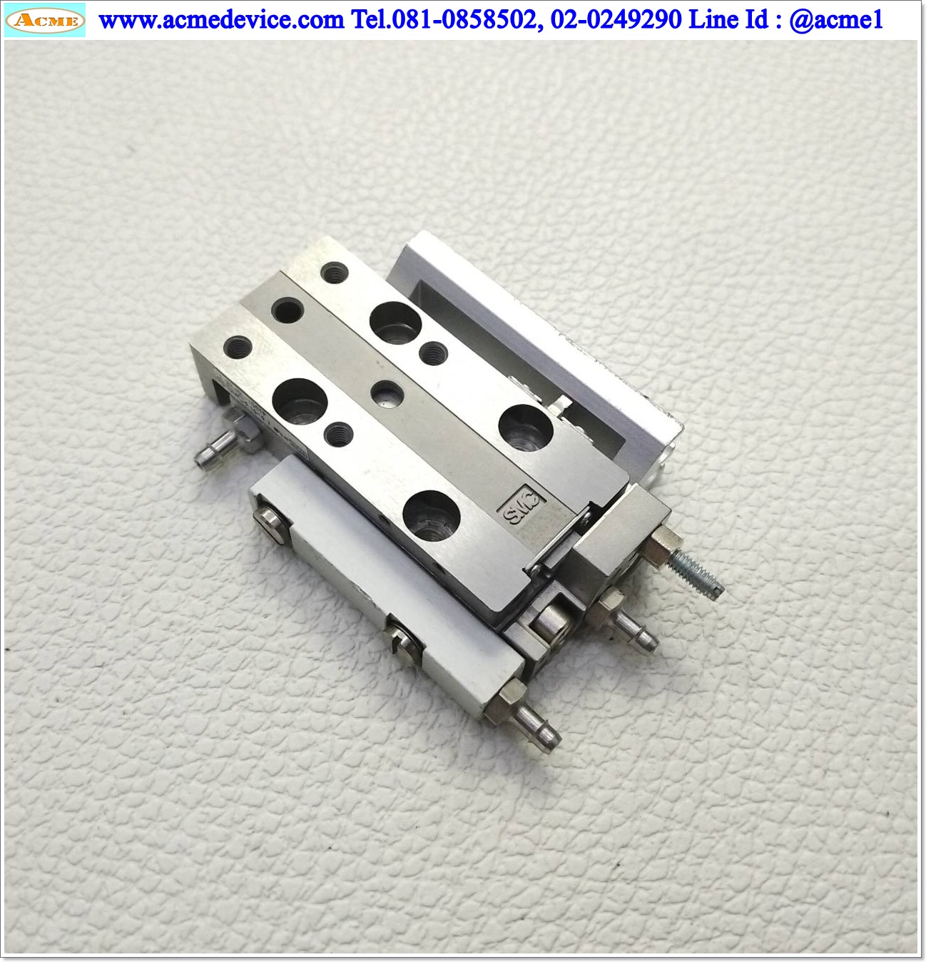 Guide Cylinder SMC รุ่น MXJ6L-15CTP, Bore 6 mm., Stroke 15 mm.