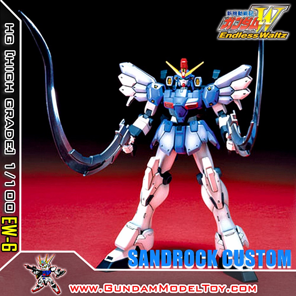 BANDAI HG 1/100 GUNDAM SANDROCK CUSTOM กันดั้ม แซนด์ร็อค คัสตอม โมเดล กันดั้ม กันพลา PS TOYLAND
