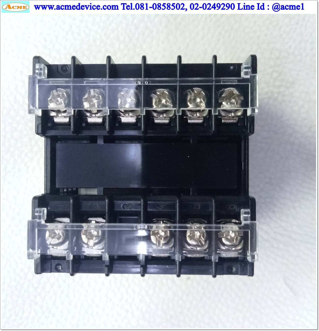 Temperature Controller Omron รุ่น E5CC-RX2DSM-800, 24V AC/DC , Input RTD, TC, mA, Output Relay