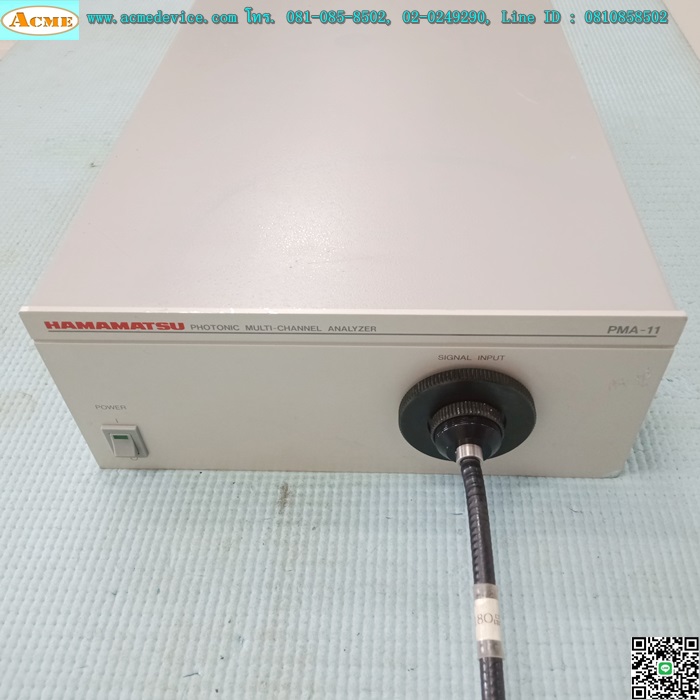 Photonic Multi Channel Analyzer Hamamatsu รุ่น PMA-11, 40VA, 100-240V