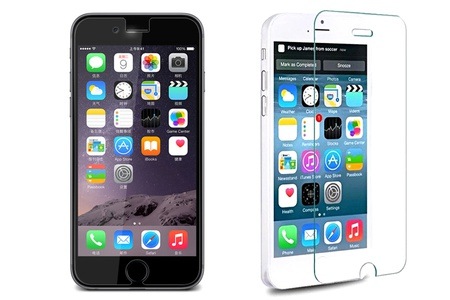ฟิล์มกระจกนิรภัยกันรอย iPhone 6 plus บาง 0.26มม. 2.5D