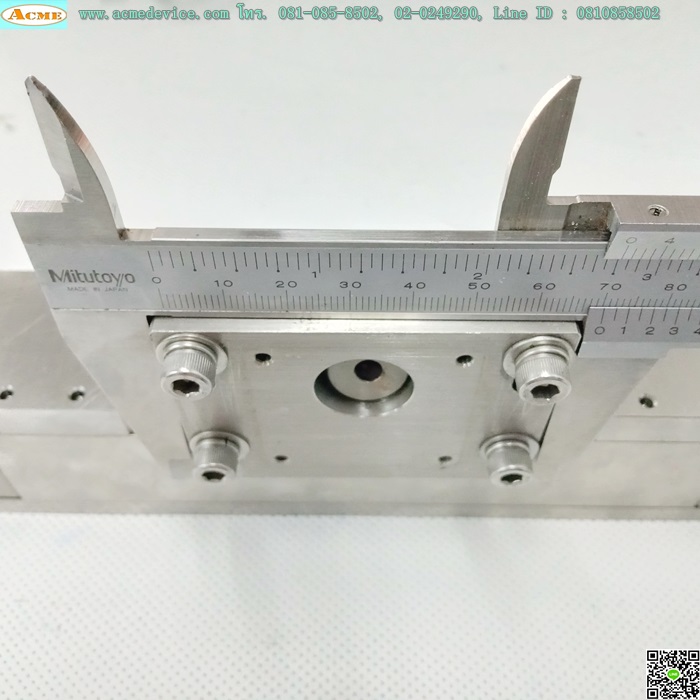 Conveyor ขนาด 40 mm. x 300 mm. x 90 mm., ร่อง 7.5 mm., หน้าแปลน 70 mm.