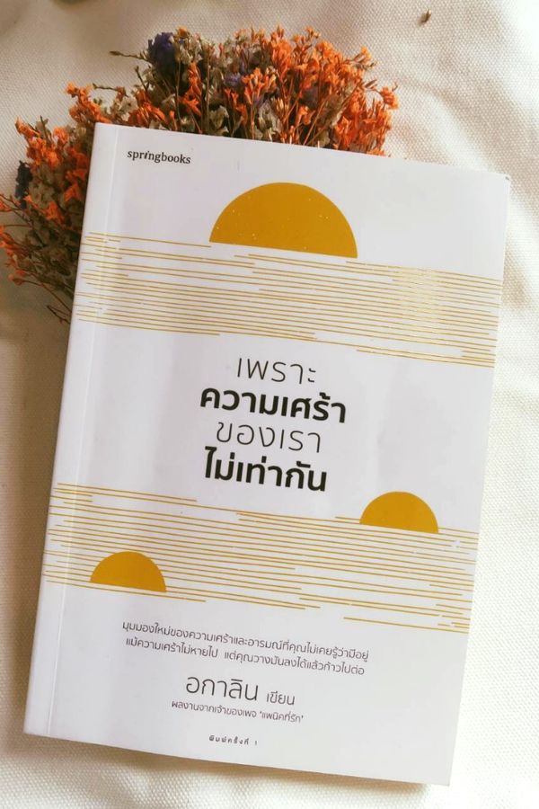 หนังสือเรื่อง เพราะความเศร้าของเราไม่เท่ากัน : อกาลิน : สำนักพิมพ์ Springbooks