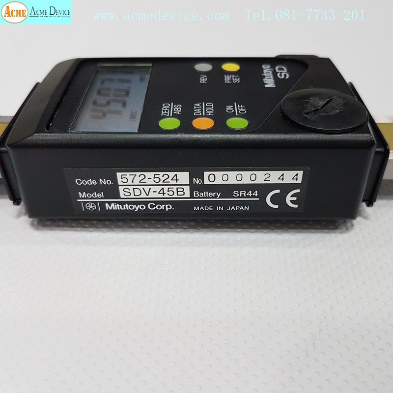 ABSOLUTE Digimatic Scale Units Mitutoyo 572-524 รุ่น SDV-45B (used Japan)