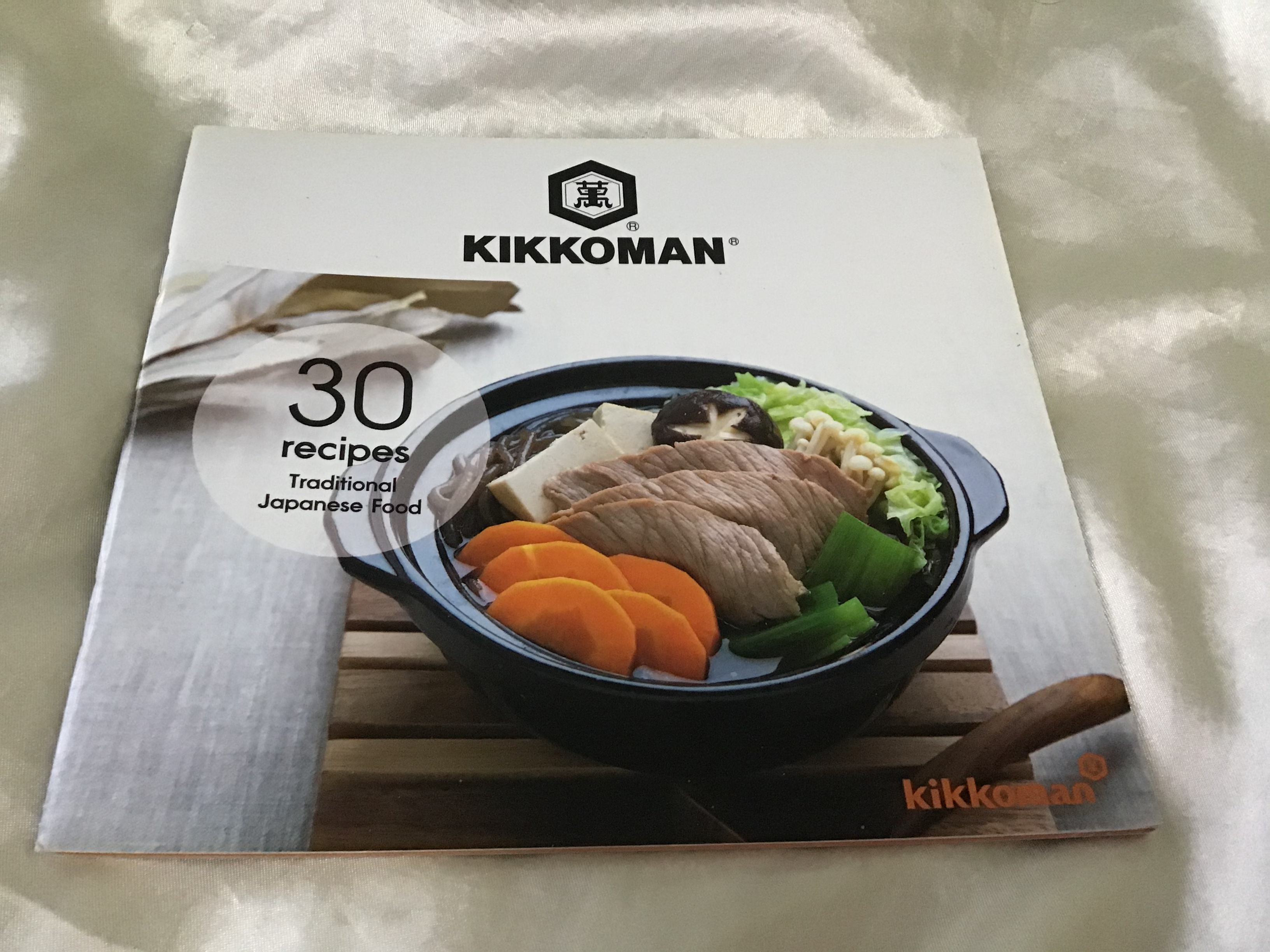 Kikkoman 30 recipes Traditional Japanese food ราคา 90