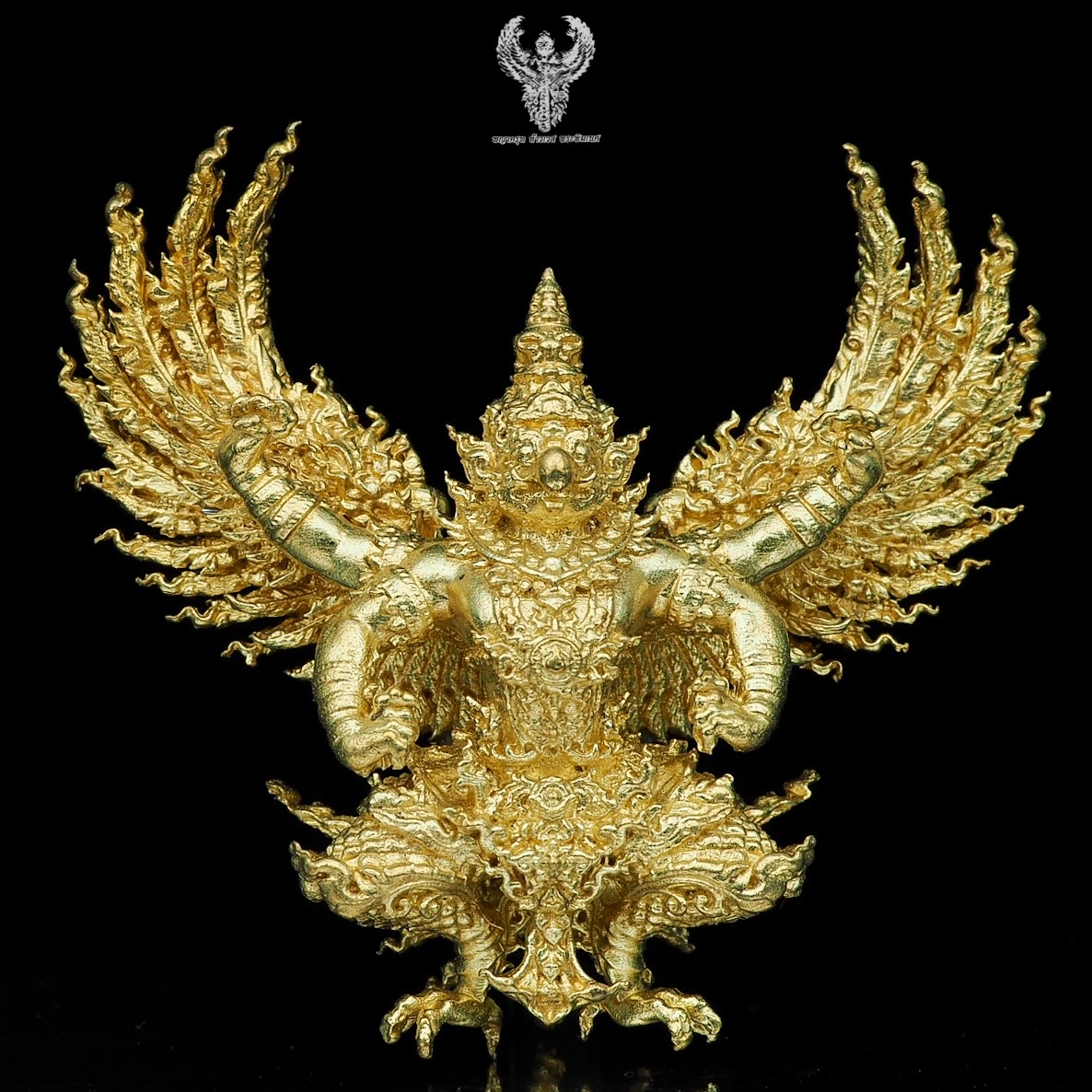 พญาครุฑ รุ่น.ดวงตรามหาเดช หลวงปู่ต๋อง วัดวิมุตติธรรม จ.นครราชสีมา เนื้อมหาชนวนยิงทราย เลข 135