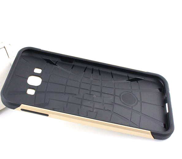 เคสฝาหลัง J7 สีทองรุ่น Slim Armor