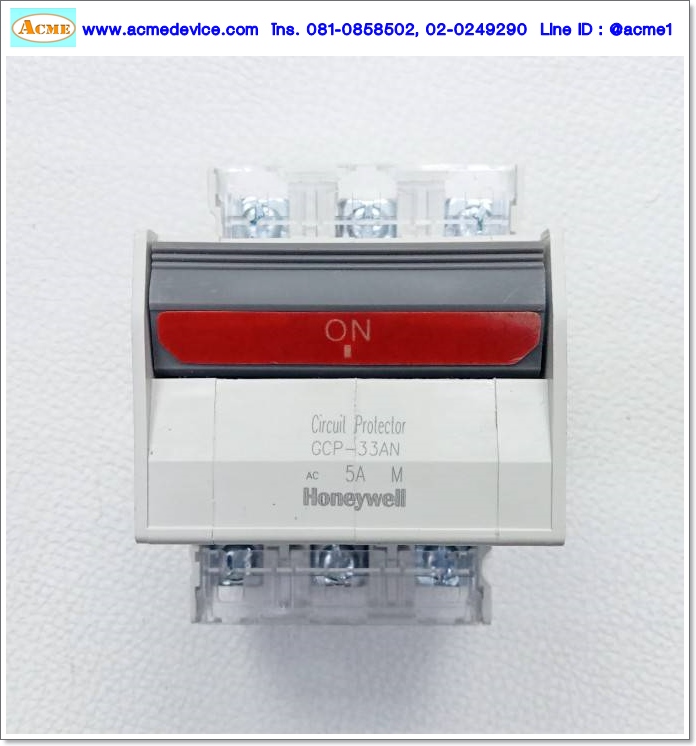 Breaker 3P Honeywell รุ่น GCP-33ANM5A, 5A