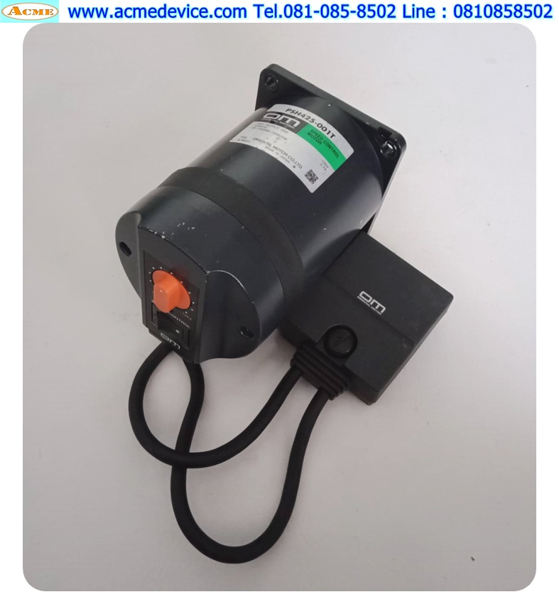 Speed Control Motor Oriental รุ่น PSH425-001T, 25W, 100V พร้อม Speed Control Driver Built-In