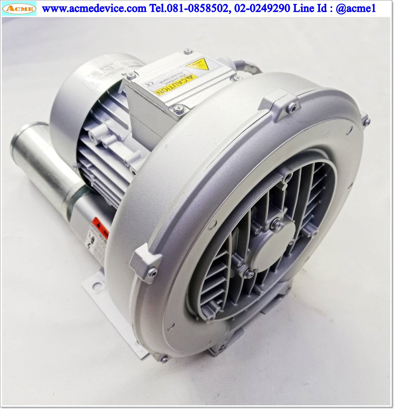 Ring Blower Greenco รุ่น 2RB 410-7AH16Z, Airflow 145 m3/h, -160 to 160 mbar
