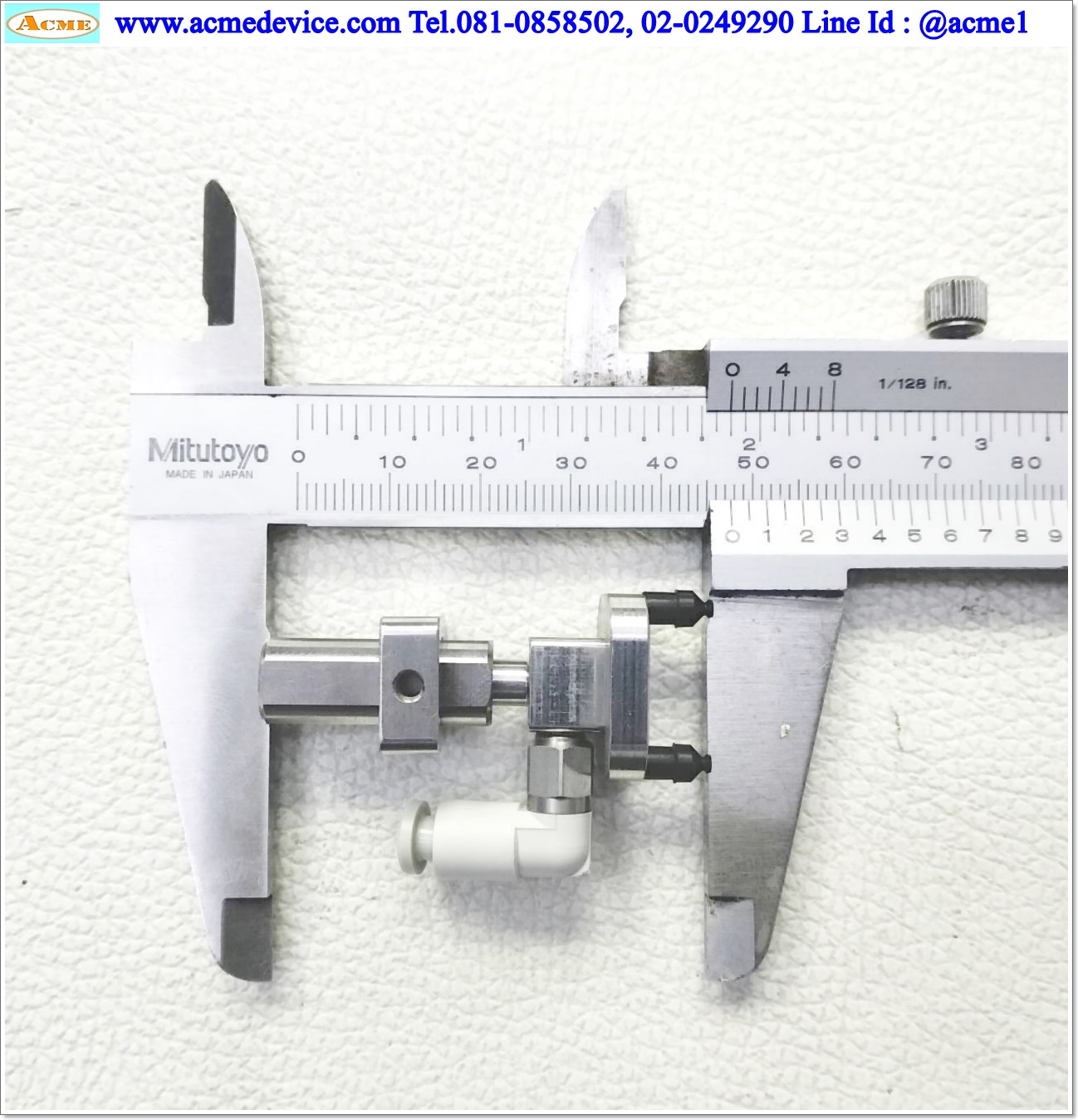 Vacuum Pad , M5, Port size 4 mm., Stroke 4 mm.