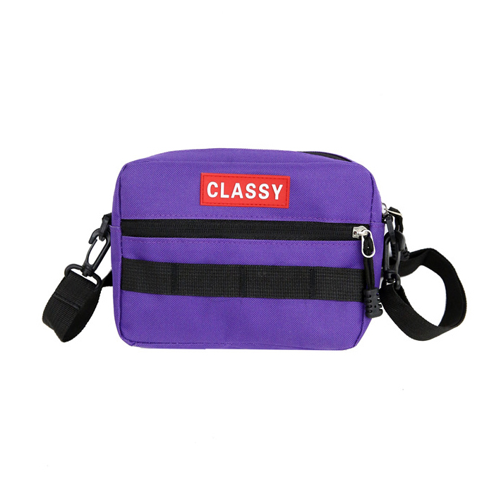 กระเป๋าคาดอก กระเป๋าสะพายข้าง classy | CLS003 purple