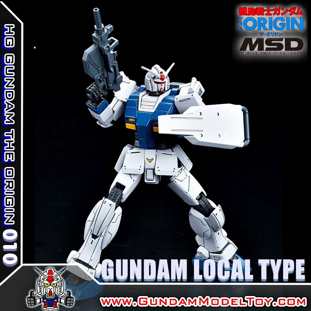 HGORIGIN 1/144 GUNDAM LOCAL TYPE กันดั้ม โลคอล ไทฟ