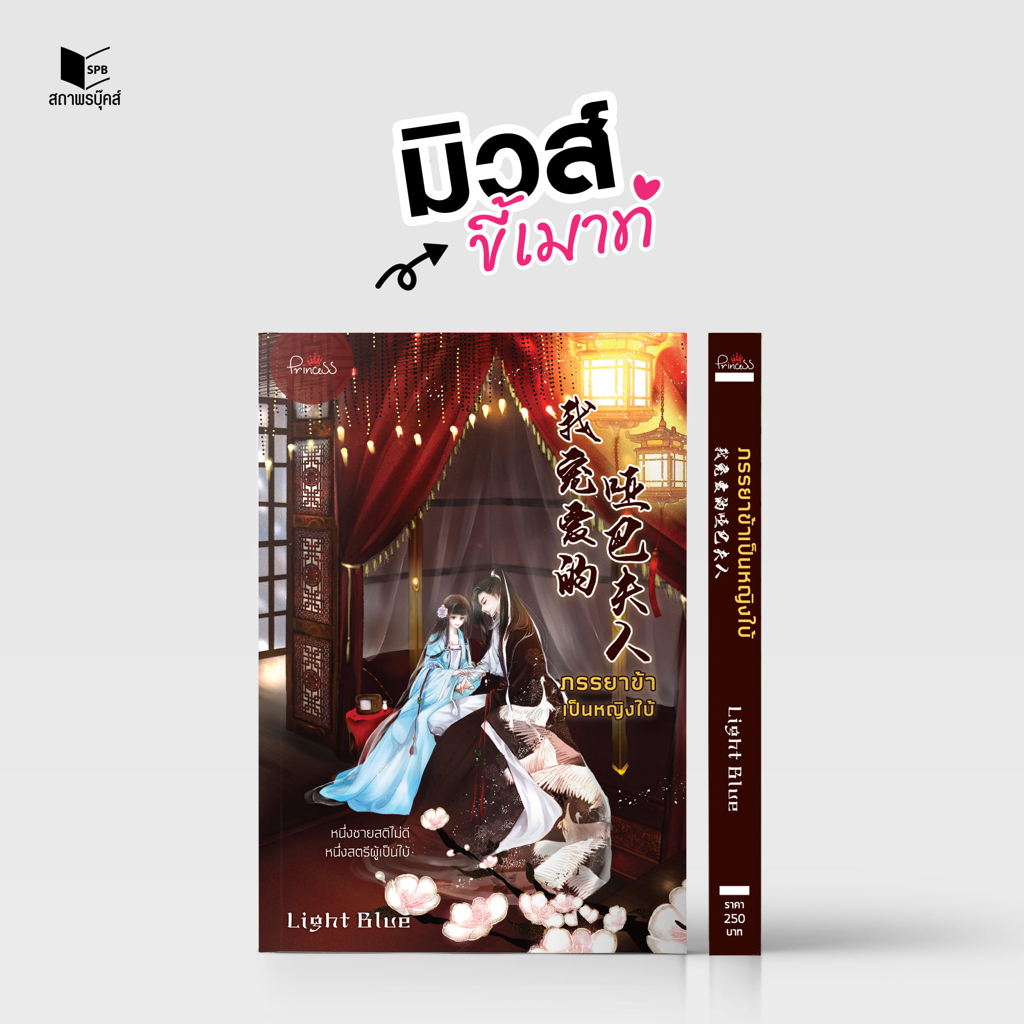 นิยายจีน เรื่อง ภรรยาข้าเป็นหญิงใบ้ : Light Blue : สำนักพิมพ์ ปริ๊นเซส
