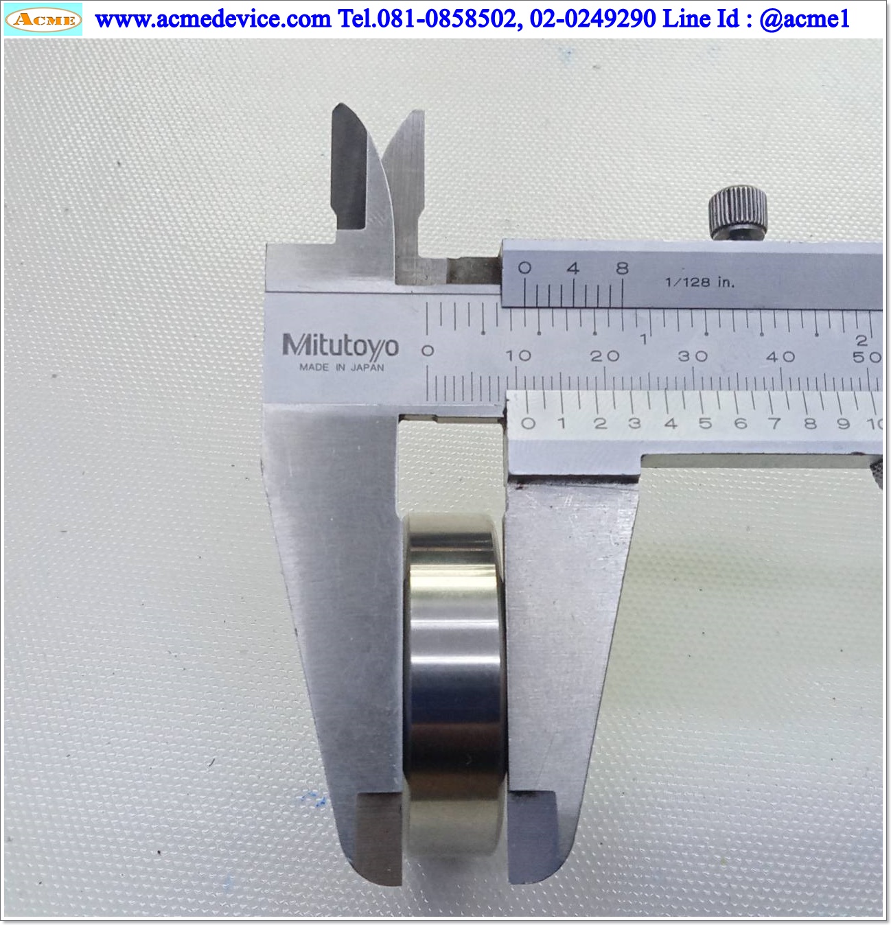 Ball Bearing MRC รุ่น R12ZZST, ID 0.75", OD 1.625", หนา 0.4375"