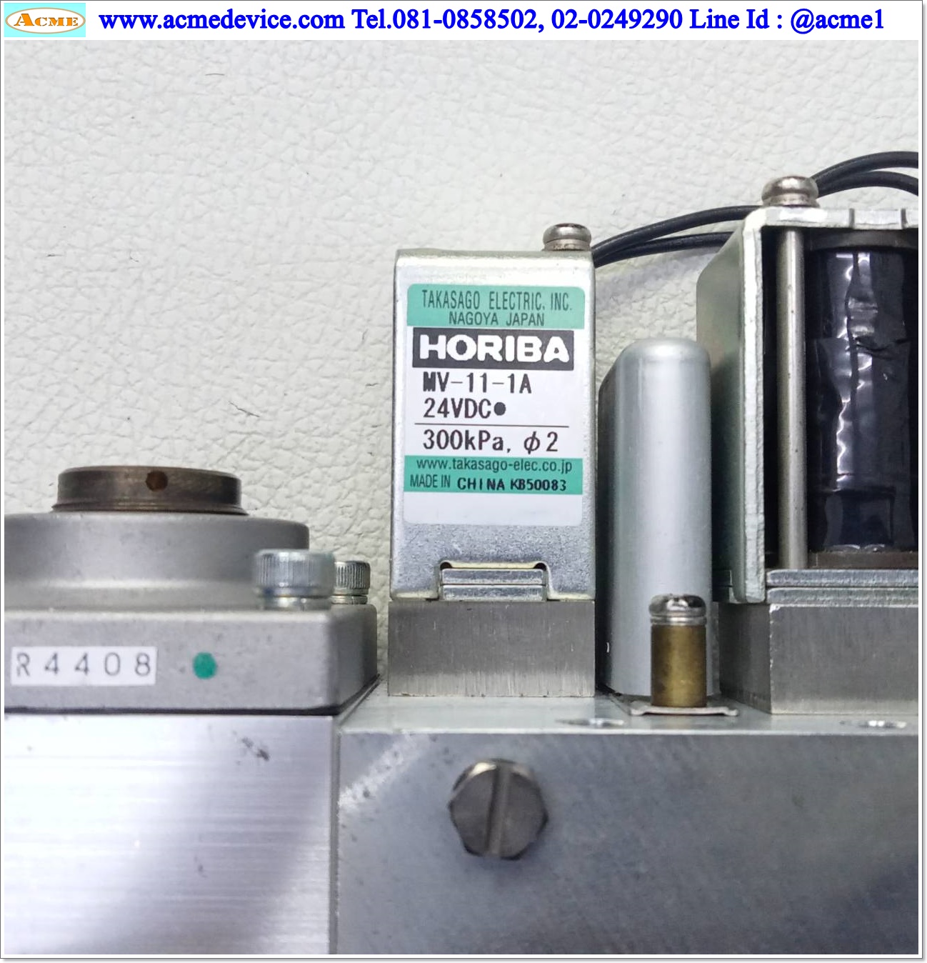 Regulator Horiba รุ่น UA13-M602-AV & MV-11-1A, 24Vdc