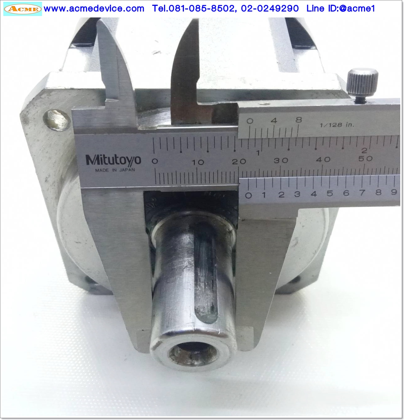 Gear Head Newstart รุ่น AB090L1-003-P2-S2, Ratio 3:1 (เพลาเข้า 19 mm. ออก 22 mm.) for 750w ( A )