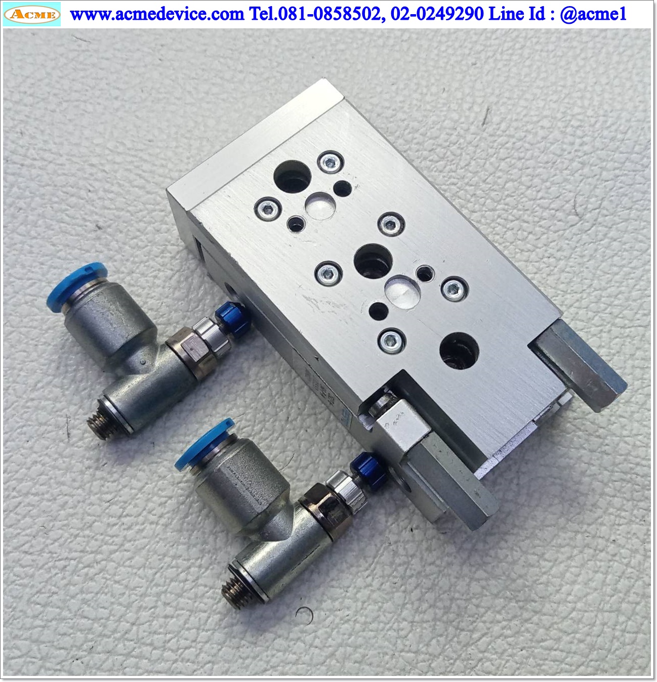 Air Cylinder Festo รุ่น SLT-6-30-P-A, Bore 6 mm., Stroke 30 mm.