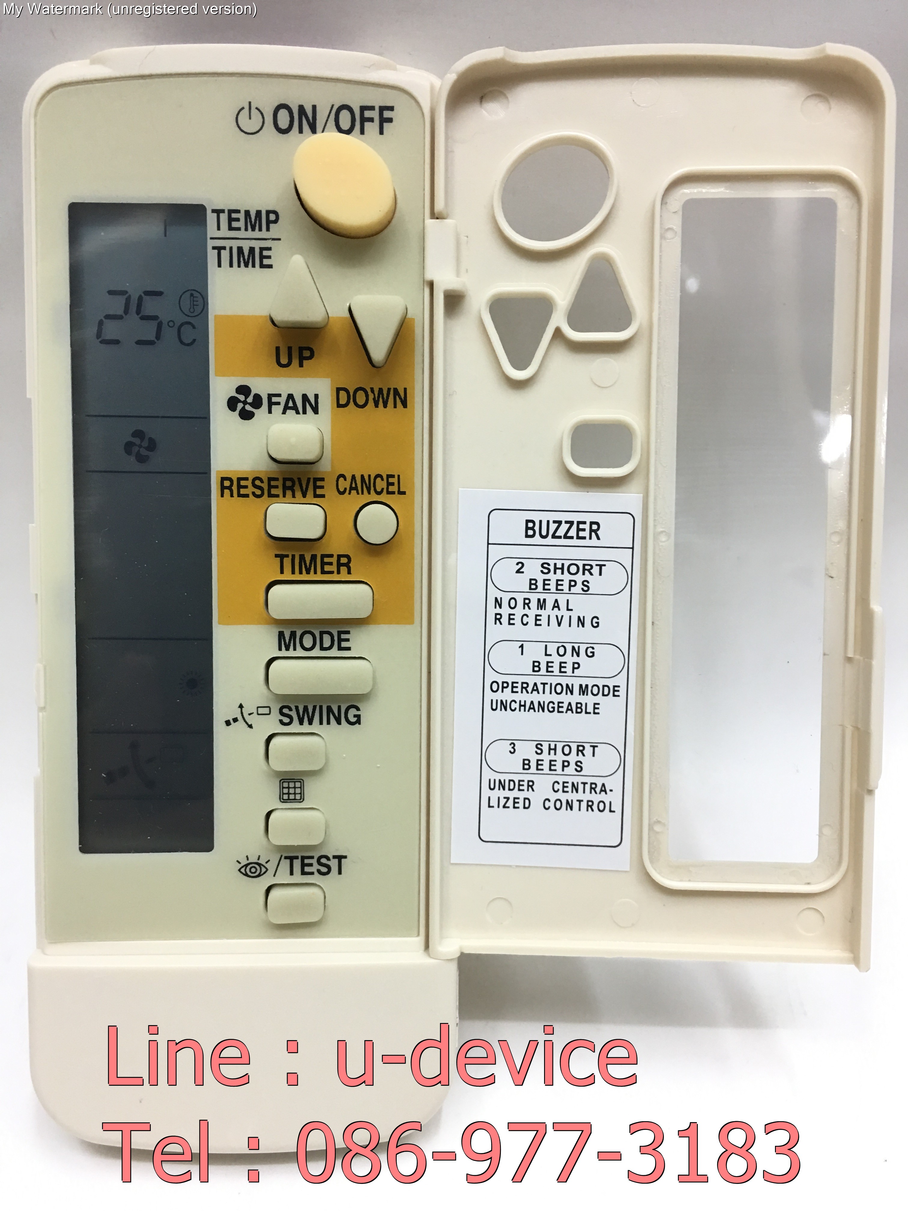 รีโมทแอร์ Daikin รุ่น BRC4C Series