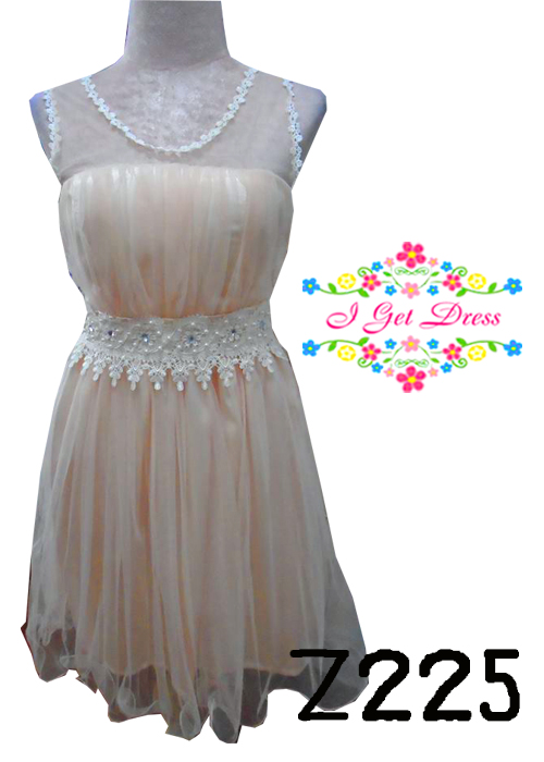 ราตรีสั้นสีชมพูโอโรส(ฟรีไซส์)