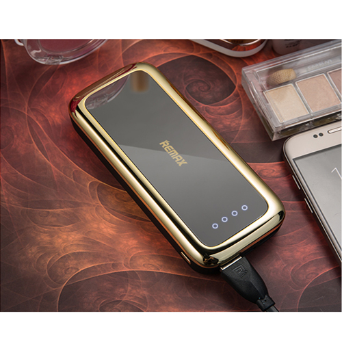 power bank remax Mirror 10000mAh สีทอง