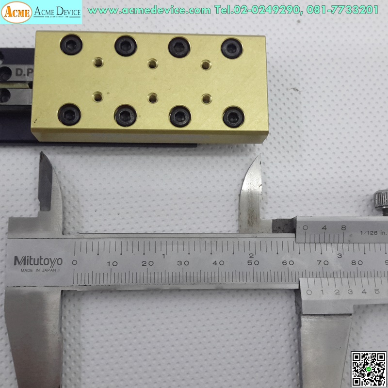 Linear Ball Slide Del-tron รุ่น NBT-1065A, 30 mm x 65 mm, Stroke 37 mm