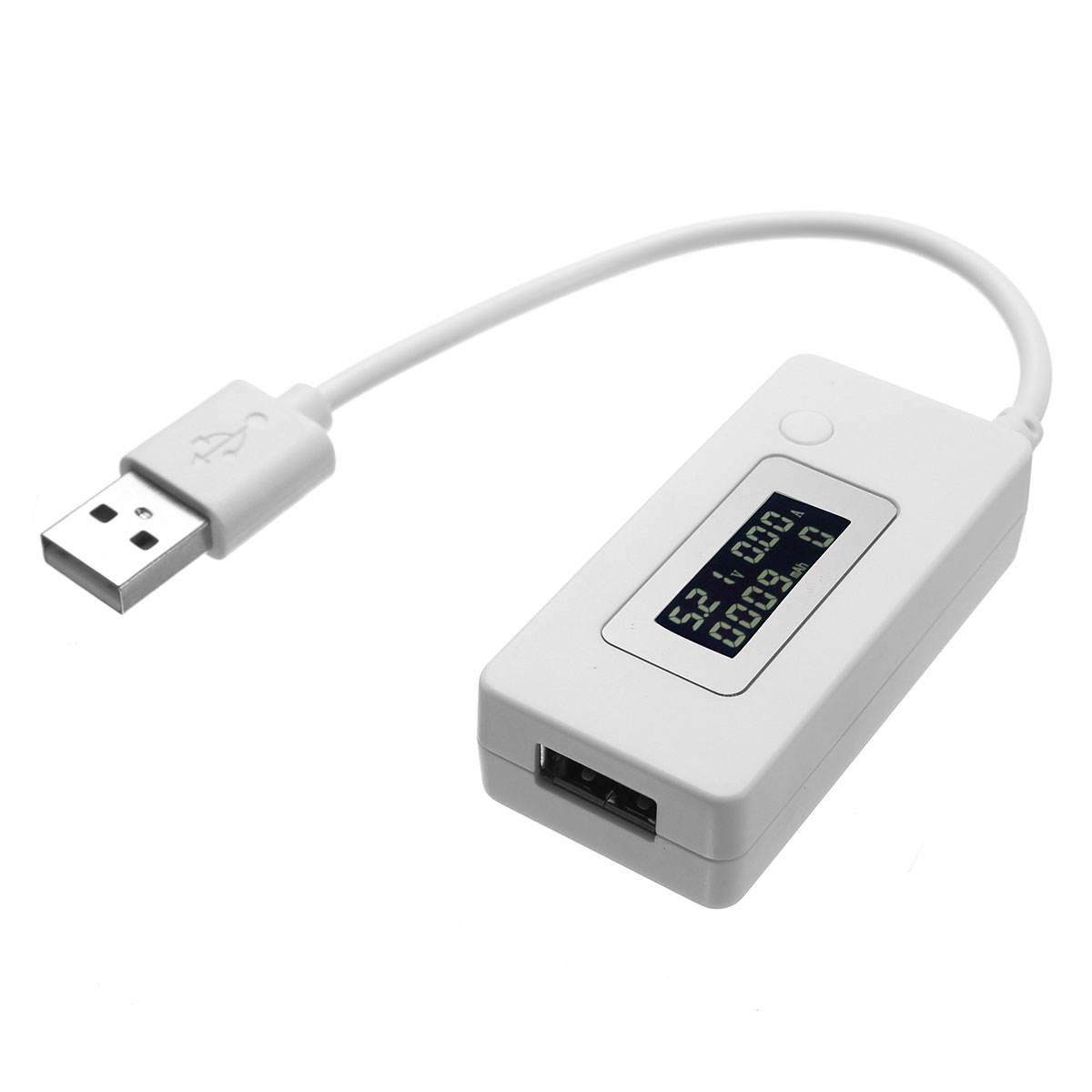 เครื่องวัดกระแส วัดแรงดันไฟฟ้า วัด mAh พอต USB แบบดิจิตอล (USB Charger Doctor V2 LCD Display Curent Voltage mAh Capacity Meter)