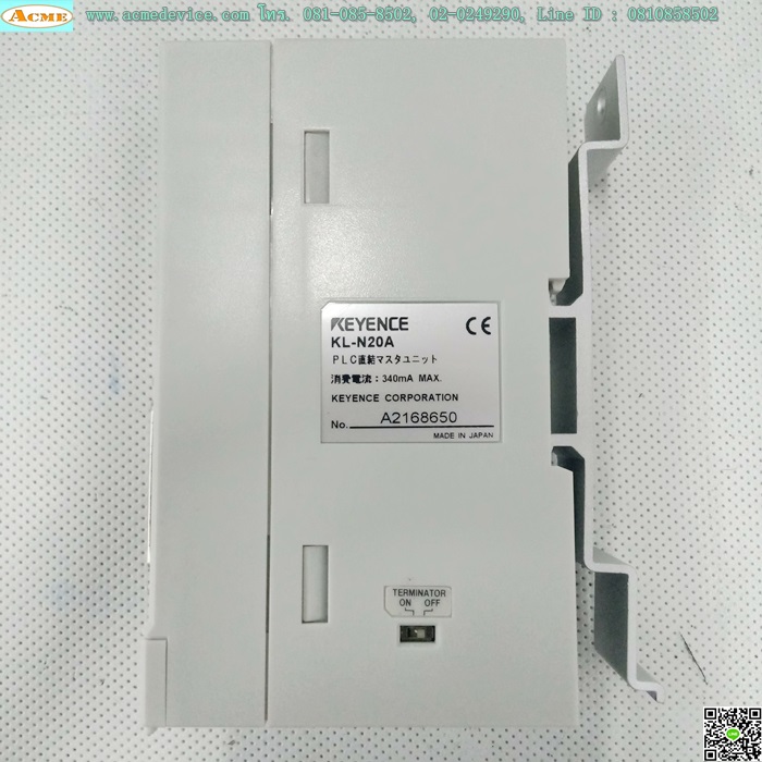PLC Keyence รุ่น KL-N20A + Connector KL-C1S