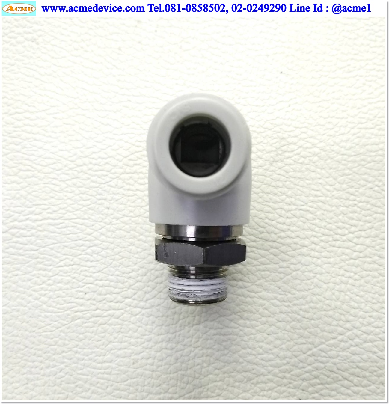 Fitting SMC รุ่น KXL12-03S, 3/8, สายลม 12 มม.