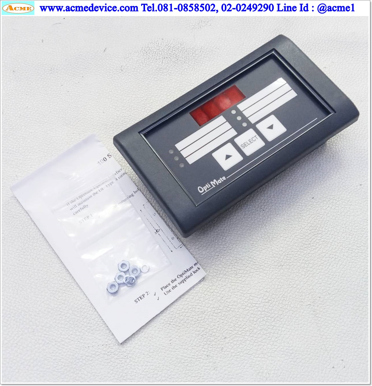 LED Display OptiMate รุ่น OP-413, Setpoint/Display, 5VDC, 1VA, LED indication