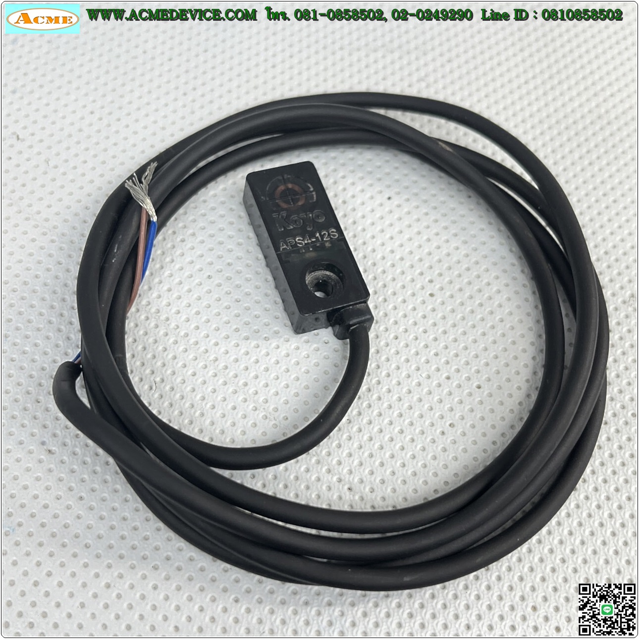 Proximity Koyo รุ่น APS4-12S, ระยะ 2.8mm, Unshielded, Inductive